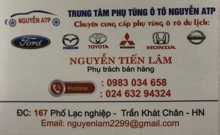 Tim Cua Hang Ban Phu Tung Toyota