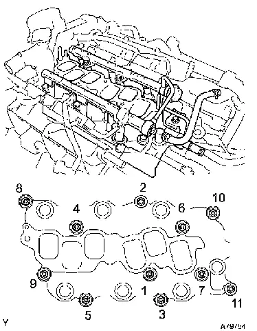 Toyota 3.0 Intake Manifold Torque Specs