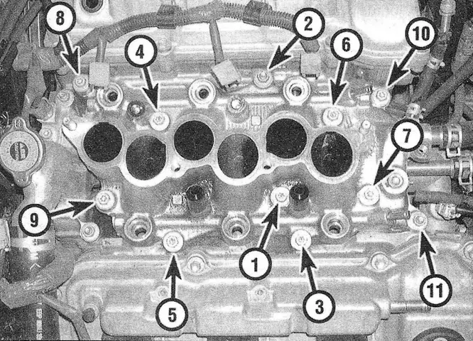 Toyota 3.0 Intake Manifold Torque Specs