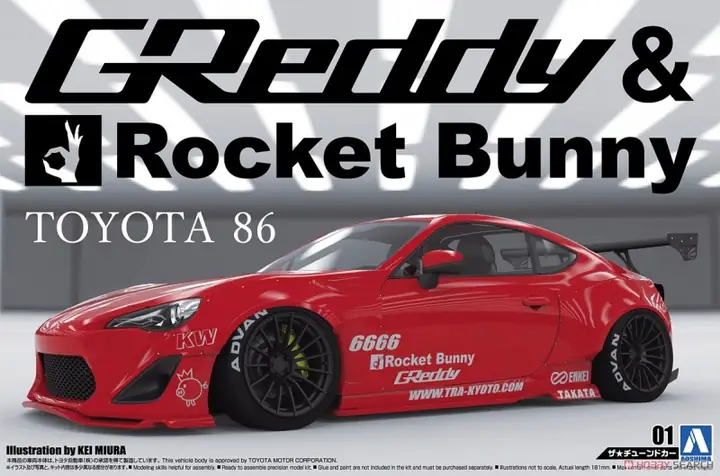 Toyota 86 Rocket Bunny 1 24 Mo Hinh Toyota 86 Rocket Bunny 1 24 Mo Hinh