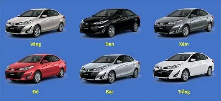 Toyota Altis 2019 Có Mấy Màu