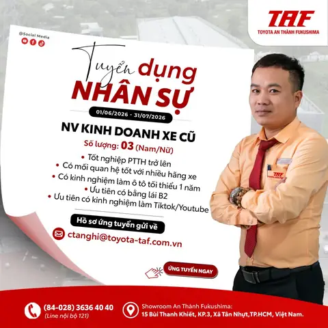 Toyota An Thanh Tuyen Dung 2015