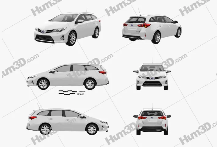 Toyota Auris Touring Hybride Descriptif Pdf En Français