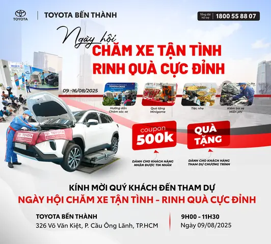 Toyota Bến Thành Khuyến Mãi Dịch Vụ