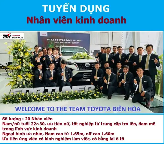 Toyota Biên Hòa Tại Bình Dương