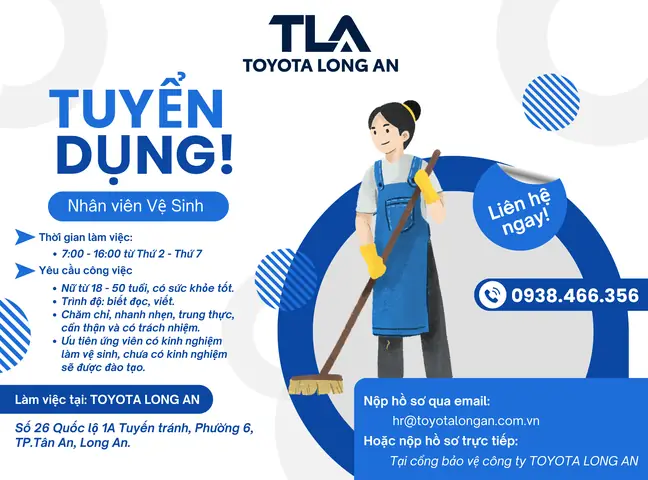 Toyota Bình Thuận Tuyển Dụng 2018 Toyota Bình Thuận Tuyển Dụng 2018
