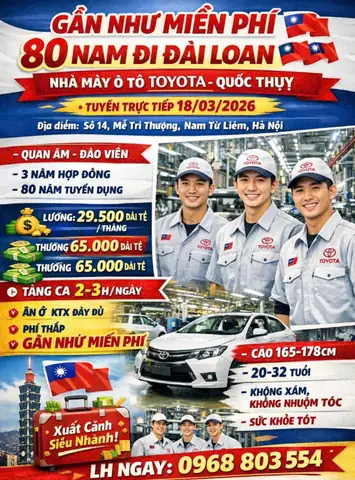 Toyota Bình Thuận Tuyển Dụng 2018