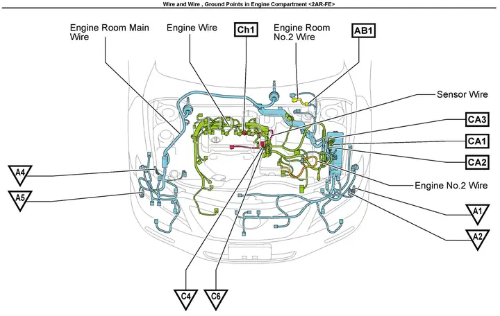 Toyota Camry 2010 2ar-fe Circuit Diagram Manual