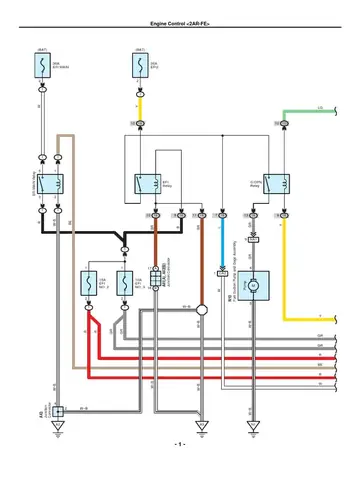 Toyota Camry 2010 2ar-fe Wiring Diagram Manual Pdf Toyota Camry 2010 2ar-fe Wiring Diagram Manual Pdf