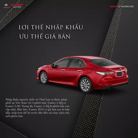 Toyota Camry 2019 Thuộc Phân Khúc Gì Toyota Camry 2019 Thuộc Phân Khúc Gì