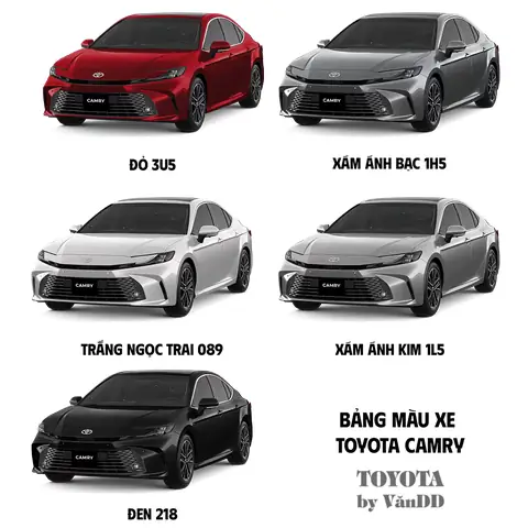 Toyota Camry Bac Ninh Va Cham