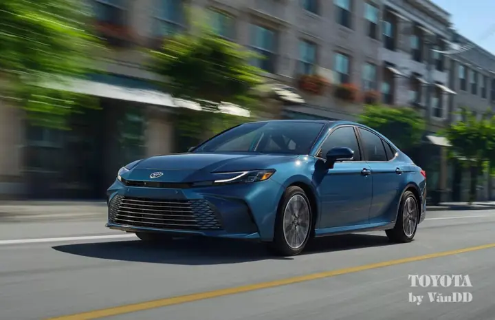 Toyota Camry Bac Ninh Va Cham