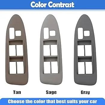Toyota Camry Rear Window Switch With Trim Tan