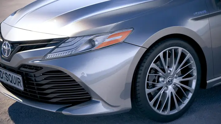 Toyota Camry Se Hybrid 2018 3d Model