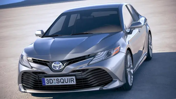 Toyota Camry Se Hybrid 2018 3ds Max