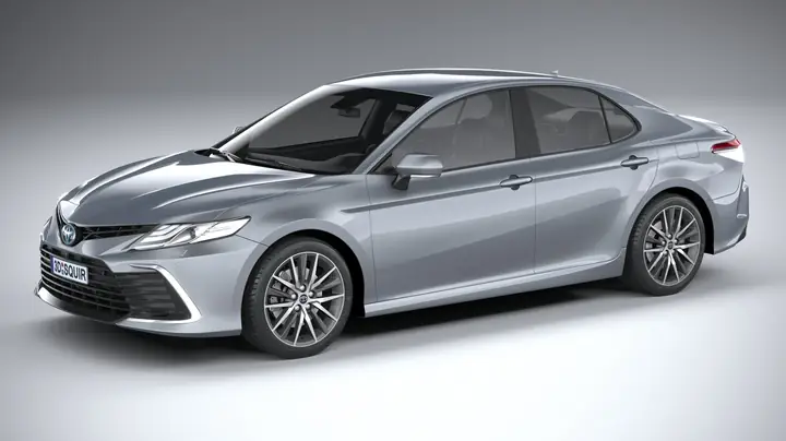 Toyota Camry Se Hybrid 3ds Max Model