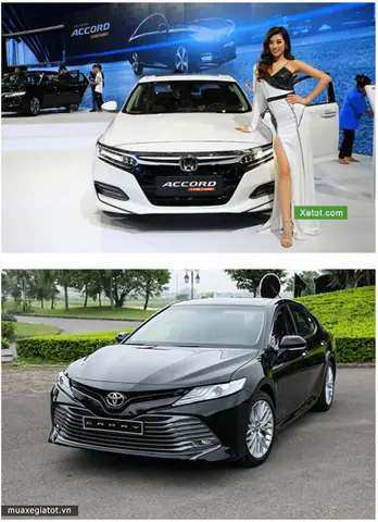 Toyota Camry Và Honda Accord 2019