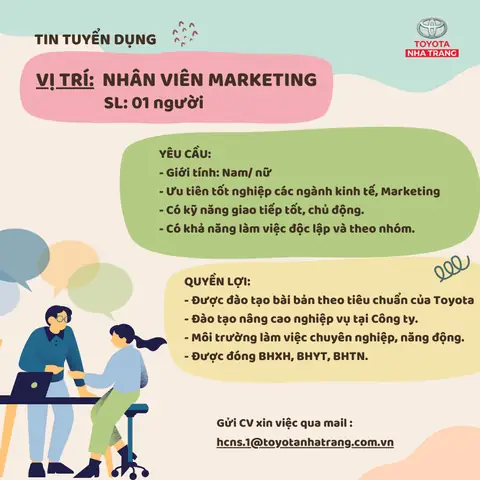 Toyota Cau Dien Moi Truong Lam Viec