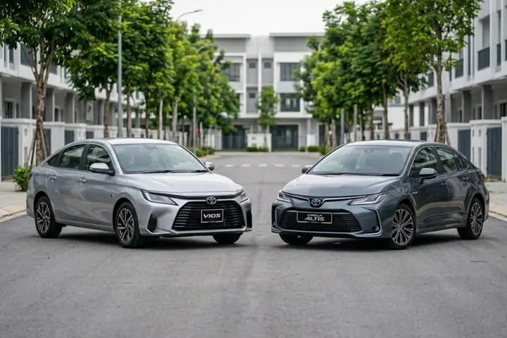 Toyota Corolla 2000 Và Vios Xe Nào Tốt Hơn