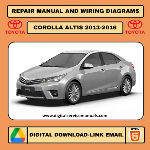 Toyota Corolla Altis User Manual Pdf