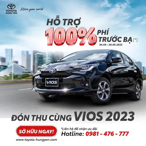 Toyota Vios Lăn Bánh Giá Bao Nhiêu