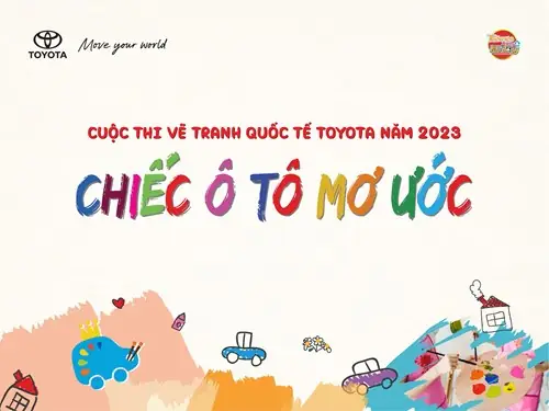 Vẽ Tranh Quốc Tế Toyota Chiếc Ô Tô Mơ Ước Vẽ Tranh Quốc Tế Toyota Chiếc Ô Tô Mơ Ước